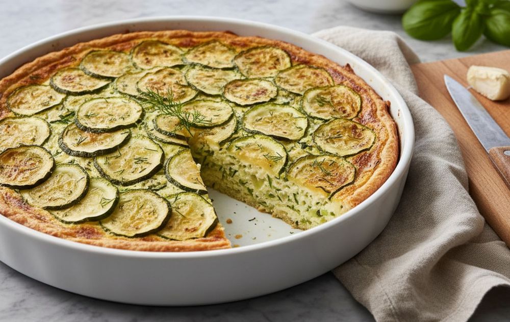 tarta de zapallitos sin masa