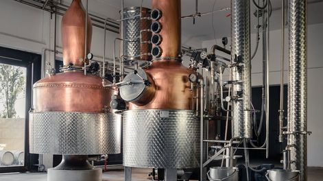 Casa de destilados Tapaus de la familia Millán.