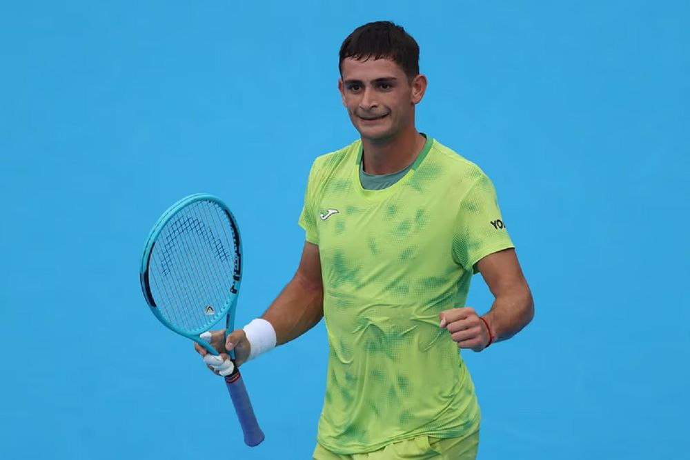 Mariano Navone le ganó a Novak Djokovc en el Us Open