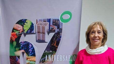 Mitha Cataldo, presidenta de la Cámara Agricultura, Industria, Comercio y Turismo de Tupungato.