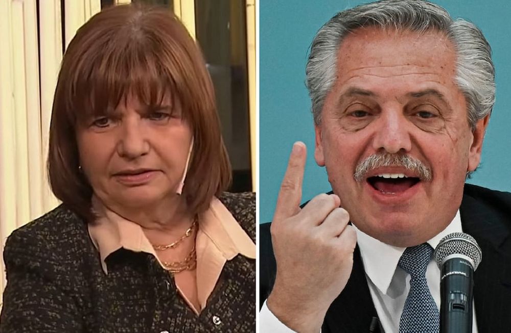 Alberto Fernández pidió que Patricia Bullrich rinda cuentas en la Justicia en la causa que investiga el intento de magnicidio de Cristina Fernández de Kirchner.