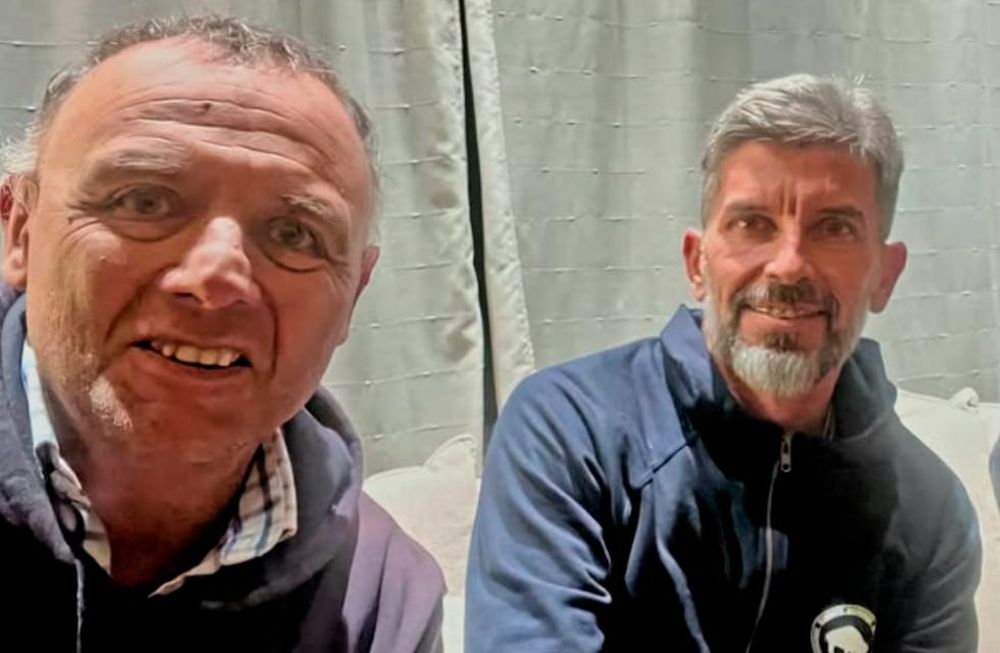 Ulpiano Suarez despidió a su amigo Carlos Marcos Ponce. Foto: Instagram / @ulpiano.suarez