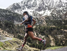 El atleta mendocino que dejó todo para instalarse en Andorra y cumplir su sueño de ser corredor profesional. Foto: gentileza Valentín Romero