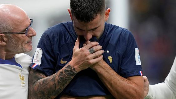 Lucas Hernández se rompió los ligamentos y es baja en Francia, otra más.