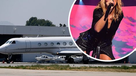 El avión privado de Taylor Swift.