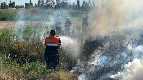 Alarmados por registrar 110 incendios en un mes, un municipio salió a pedir a vecinos extremar cuidados