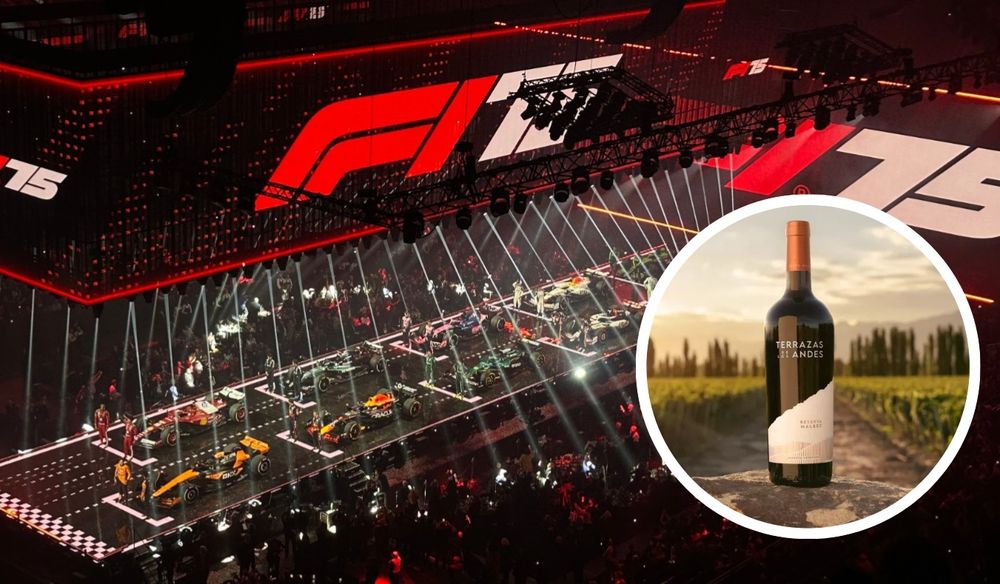 Terrazas de los Andes estuvo en la gala de presentación de la temporada de la Fórmula 1&nbsp;