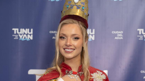 Tunuyán tiene candidata para la corona nacional de la Vendimia: Agustina Giacomelli es la reina departamental