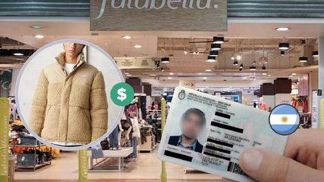 Esto cuesta una campera de abrigo en Falabella Chile: se compra online desde Argentina y se retira gratis