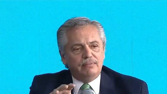 Alberto Fernández en Paraná.