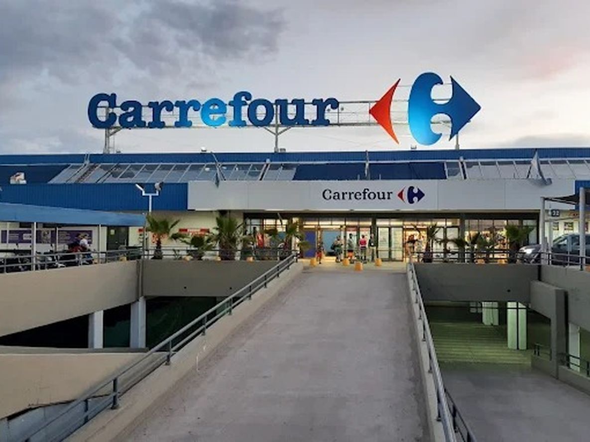 El histórico Carrefour en Villa Nueva, Guaymallén