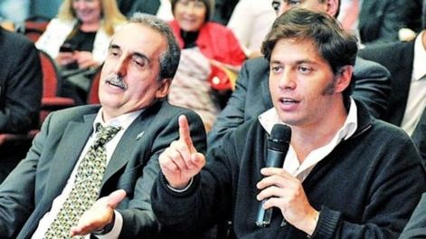 Guillermo Moreno y Axel Kicillof.
