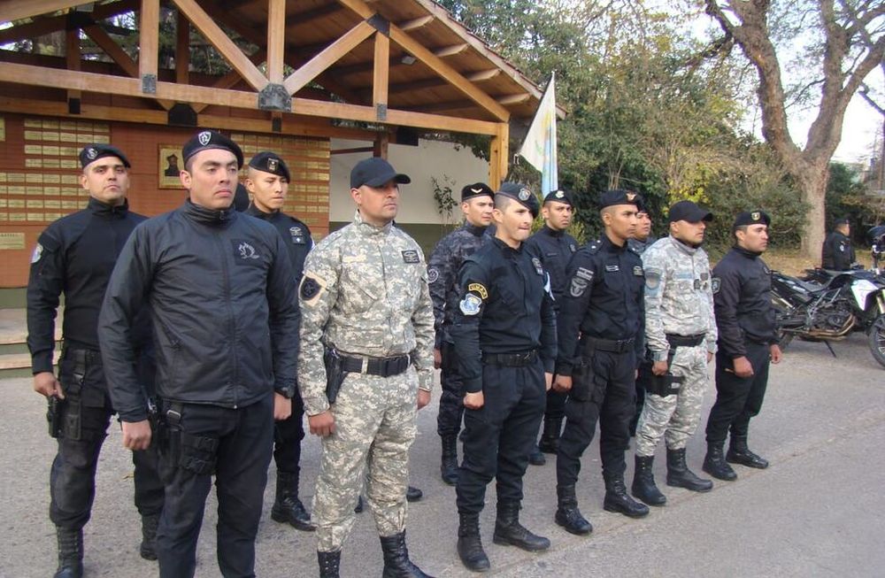 Participaron efectivos de Mendoza, Chubut, San Juan, Tucumán, Chaco, Jujuy, Salta, Entre Ríos y Buenos Aires. Foto: Prensa Ministerio de Seguridad