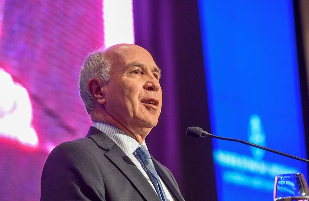 El juez de la Corte Suprema de Justicia de la Nación Ricardo Lorenzetti, uno de los juristas de América Latina más especializados en temas ambientales.