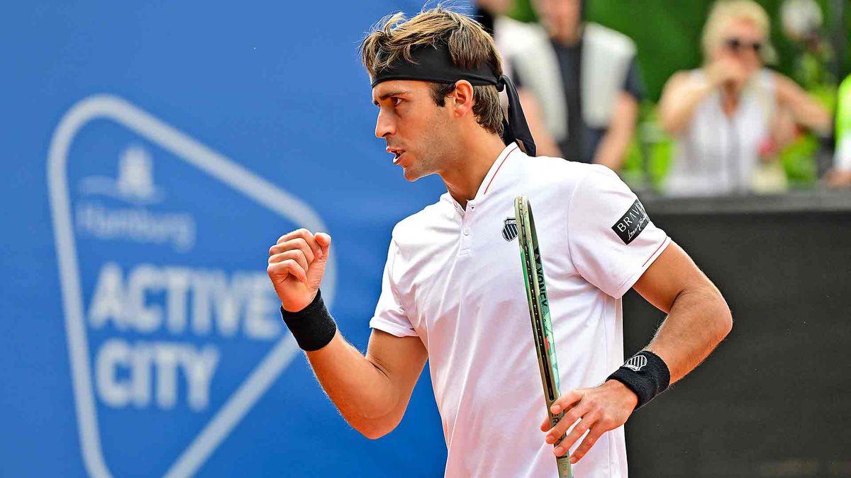Estocolmo: En el abierto de tenis Tomás Etcheverry está imparable y ganó en su debut