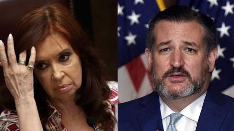 Los Andes | La vicepresidenta Cristina Fernández de Kirchner salió al cruce del senador republicano Ted Cruz.