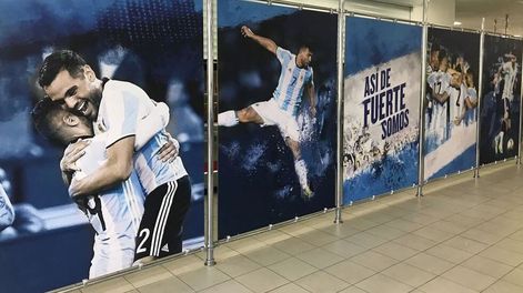 Así luce el búnker de la Selección argentina en Rusia