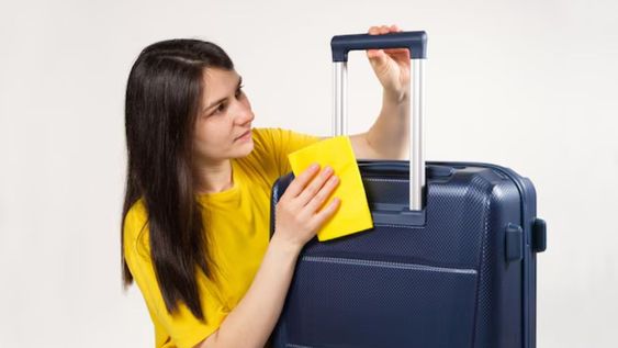 Después de cada viaje, limpiar tus valijas traerá beneficios para tu salud.