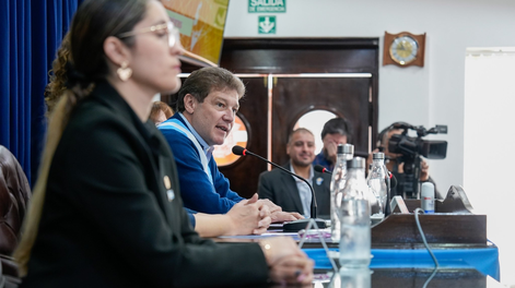 Gustavo Melella pidió la adhesión de Tierra del Fuego al RIGI.
