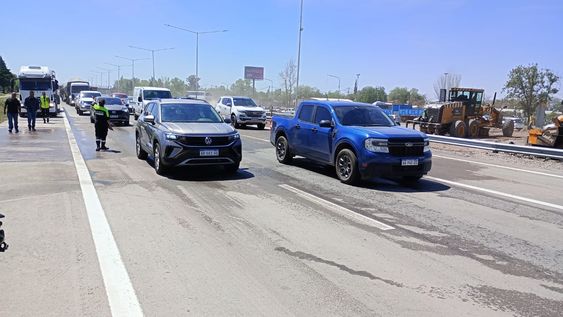 Acceso Sur: nuevos desvíos por la obra de ampliación