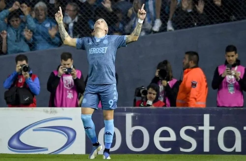Enzo Copetti aseguró que Racing será campeón. / Gentileza.
