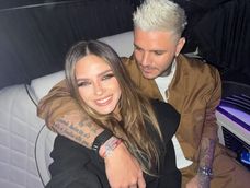 La China Suárez y Mauro Icardi en Estambul.