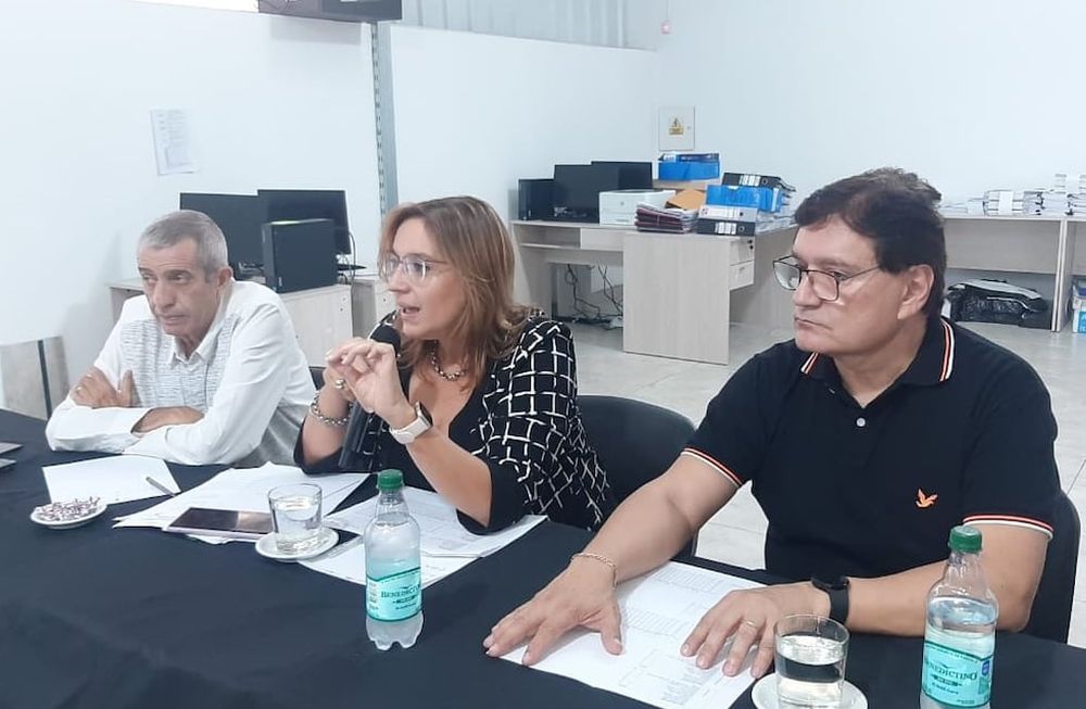Los integrante del Tribunal Electoral de San Juan