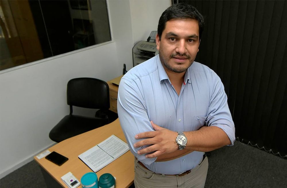 17 Febrero 2022 Mendoza Política Intendente del Departamento de Malargüe Lic. Juan Manuel Ojeda Foto: Orlando Pelichotti / Los Andes