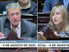 Adolfo Bermejo enfrentó a Mercedes Llano, diputada de La Libertad Avanza y docente de la UNCuyo.