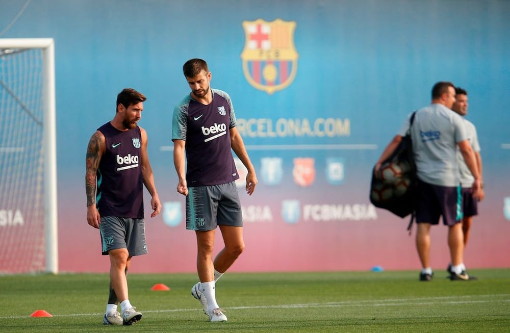 En España dicen que Lionel Messi y Gerard Piqué están peleados