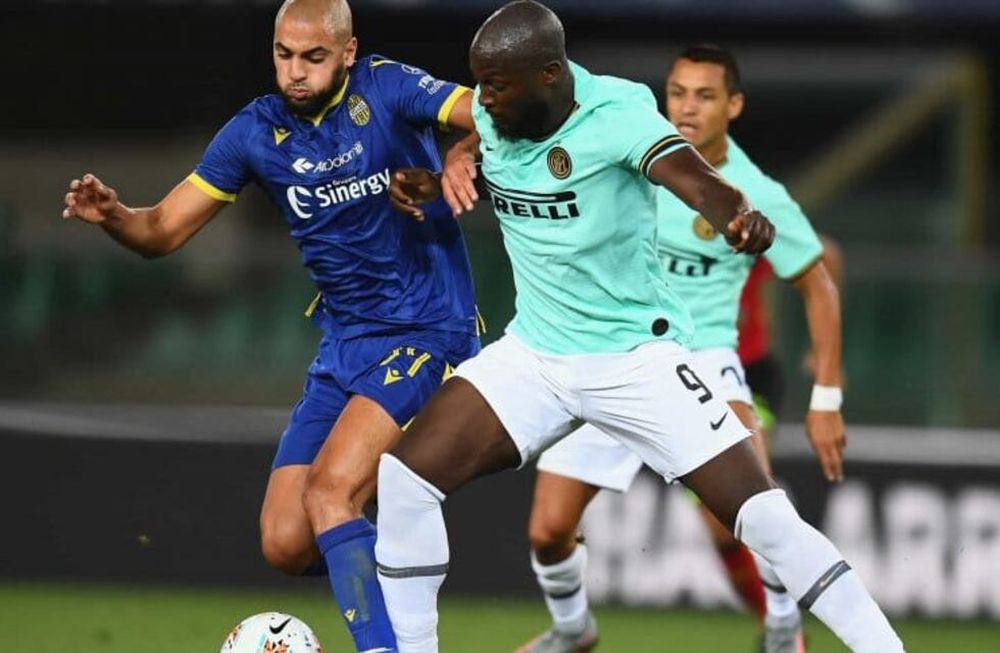 Hellas Verona e Inter igualaron este jueves por 2-2 en un encuentro que le dio continuidad a la trigésima primera fecha de la Serie A. / Gentileza