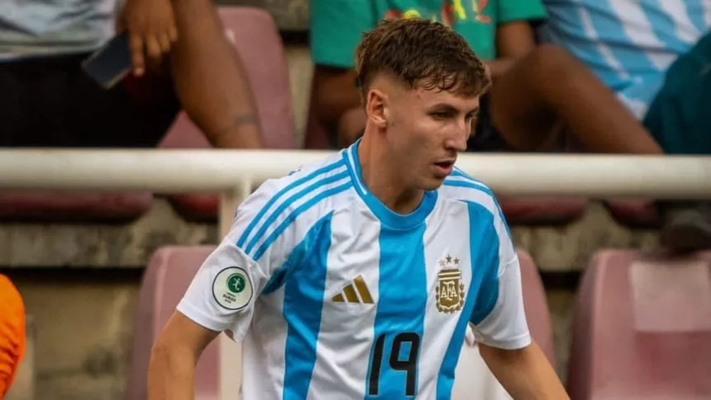 El jugador fue titular con la Selecci&oacute;n Argentina Sub20 en el Mundial.