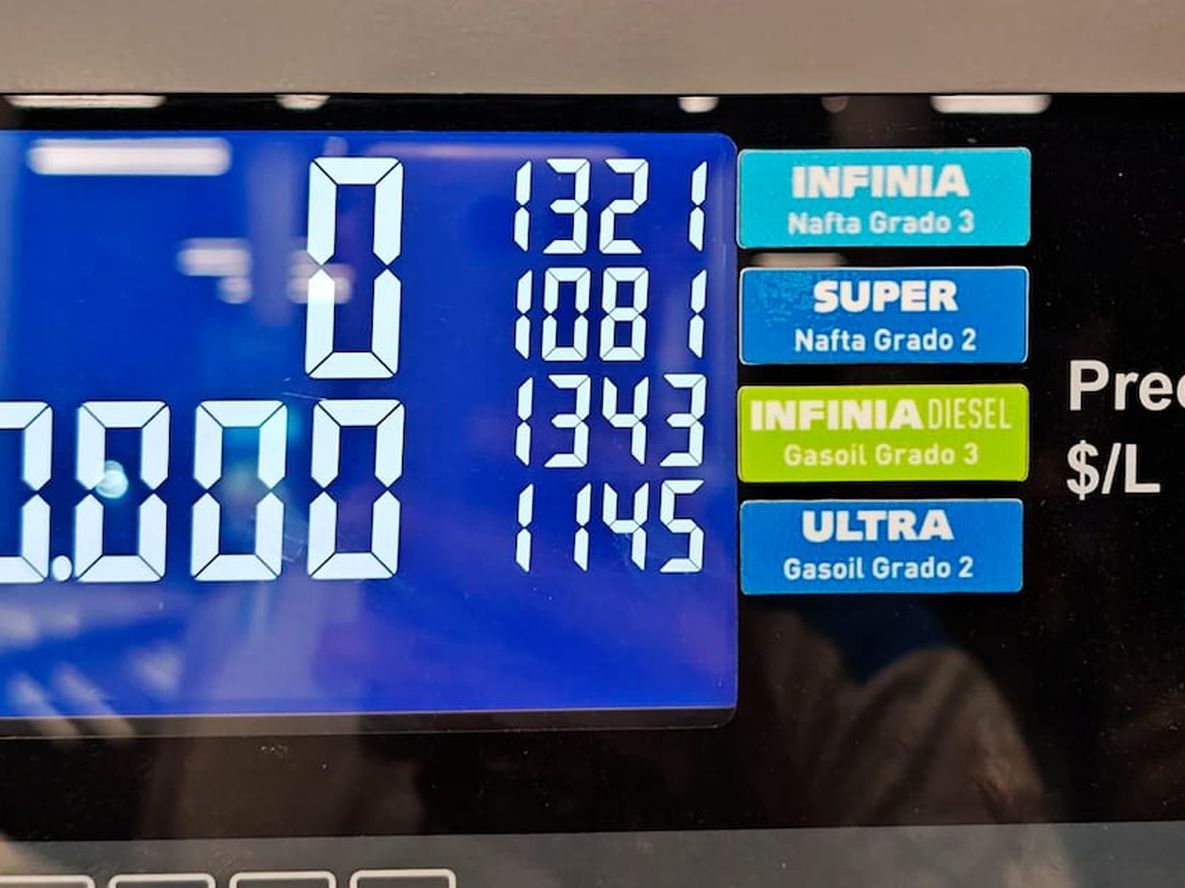 Aumentaron los combustibles en noviembre. Foto: Los Andes