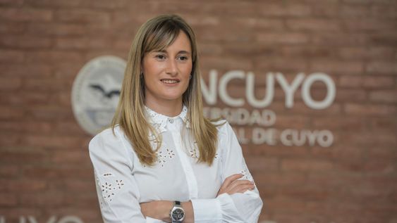 Jimena Estrella, excandidata a vicerrectora de la UNCuyo.&nbsp;