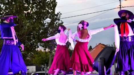 Los integrantes del Ballet Municipal de Guaymallén tendrán la oportunidad de lucirse frente al mundo este sábado y domingo.