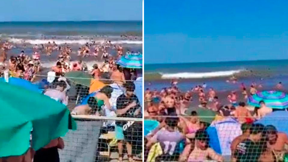 Mini tsunami en Santa Clara del Mar: reportan un muerto por olas gigantes.