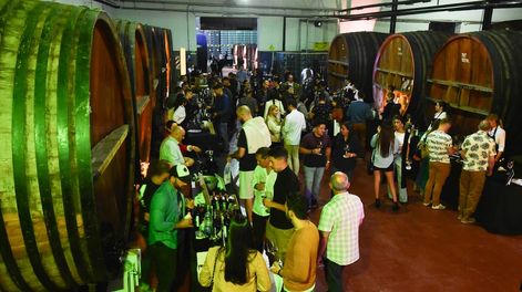 Guarda 14, Feria de Vinos, Champañera López.foto: Mariana Villa / Los Andes