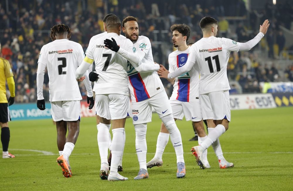 Mbappe y Neymar lideraron la goleada del PSG en Francia. (Prensa Paris Saint-Germain)