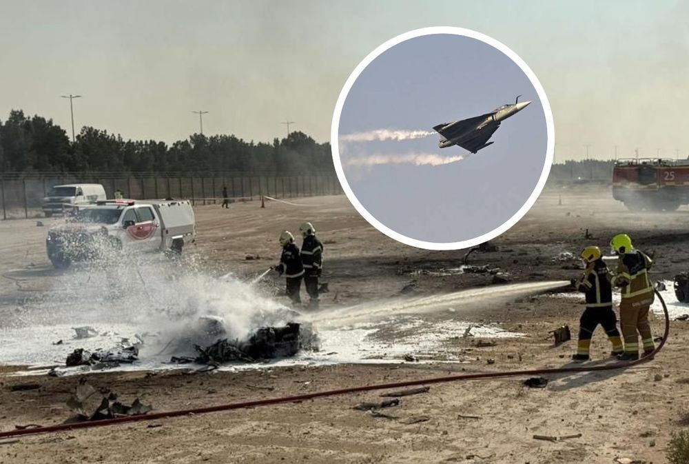 Un piloto de combate indio falleció en un accidente aéreo durante el Dubai Air Show