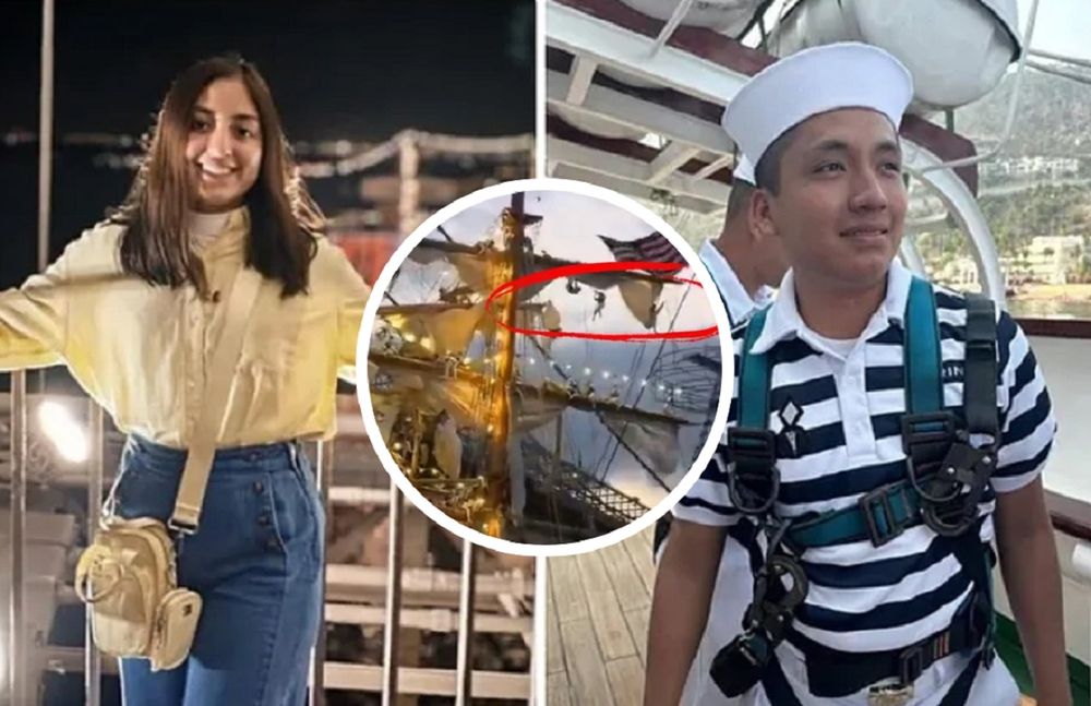Quiénes eran América Sánchez y Adal Jair Marcos, los jóvenes que murieron en el choque del buque mexicano contra el puente de Brooklyn
