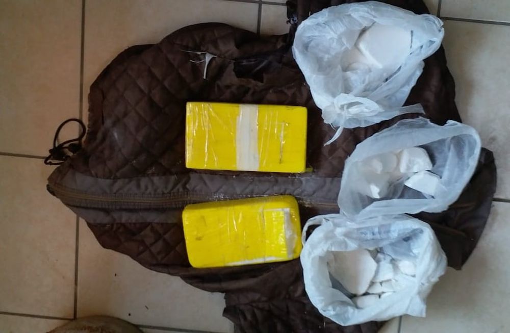 La cocaína secuestrada a dos menores. Gentileza Ministerio de Seguridad.