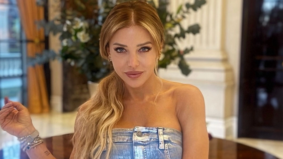 Evangelina Anderson dejó atrás a Martín Demichelis.