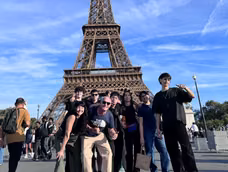 Siete alumnos mendocinos viajaron a Francia para conocer su sistema educativo y compartir la cultura local. Foto: gentileza