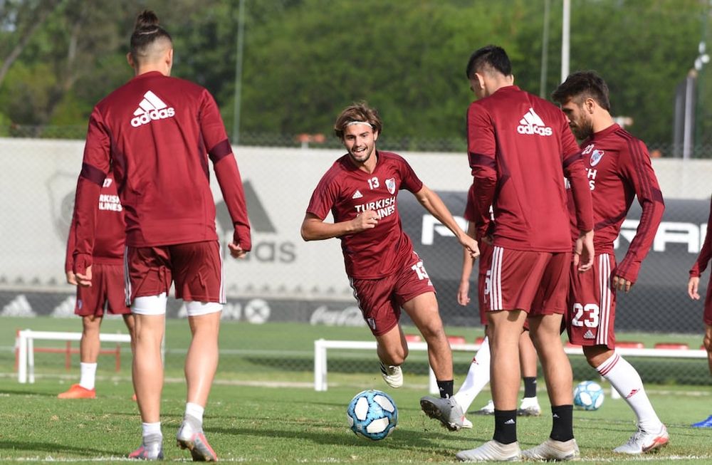 El juvenil Aguirre, otro caso de coronavirus en River Plate. / Gentileza.