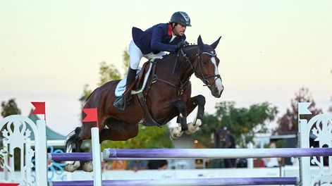 Nicolás de Monte. ganador del GP copa Casa David 2023. / gentileza