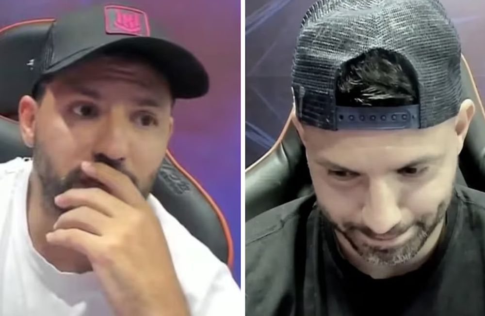 ¿El Kun Agüero está contento con ser papá? / Captura