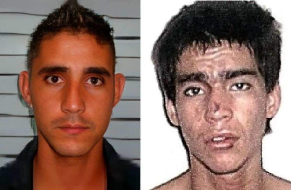 El Pipa, quien murió hoy y El Morocha, abatido en 2003.