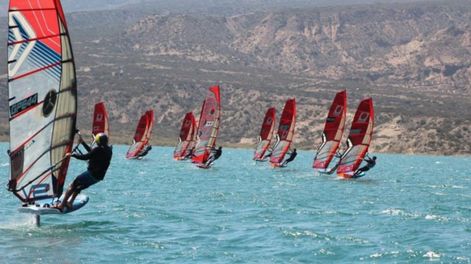 Potrerillos, el escenario preferido por los competidores, locales, nacionales e internacionales por sus condiciones de viento y paisaje.