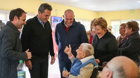 Sergio Massa y Alexis Guerrera.