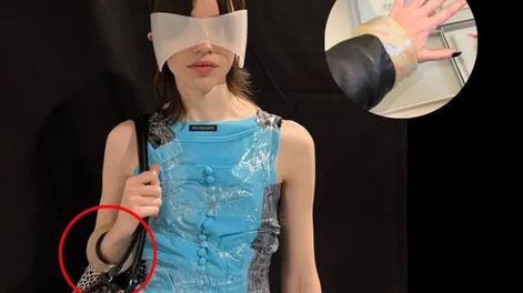 Los Andes | ¿Moda de lujo? Esta es la insólita pulsera de Balenciaga hecha con un rollo de cinta.
